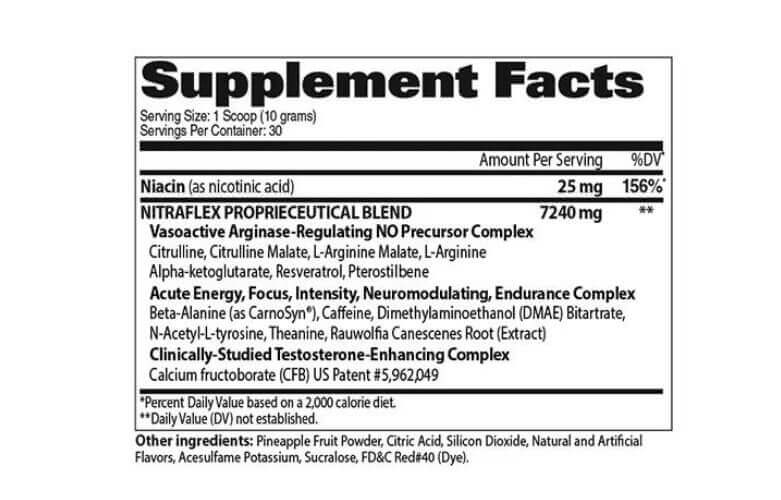 GAT Nitraflex 30 Servings